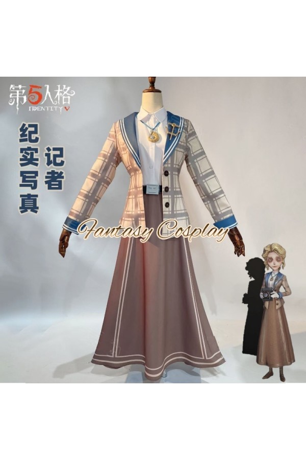 Identity V Journalist Alice DeRoss Candid Portrait Photojournalist Cosplay Costume